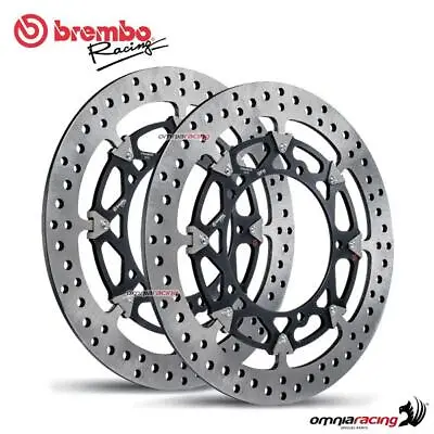 Pair Of Front Brake Discs Brembo T Drive 320mm For Yamaha YZF R1/R1M 2015> • $606